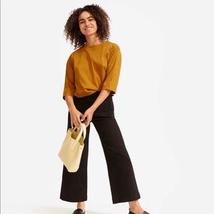 Everlane Wide Leg Crop Pant